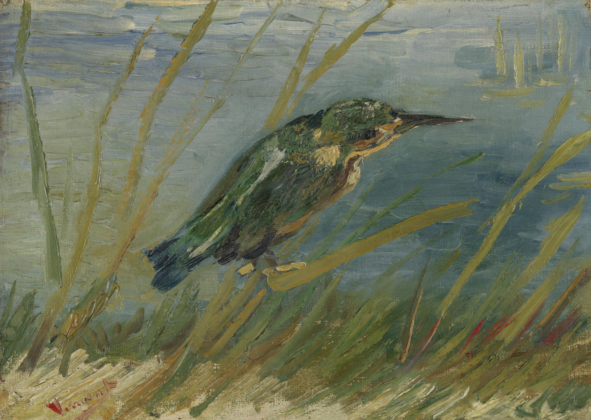 Картина Ван Гога Зимородок 1886